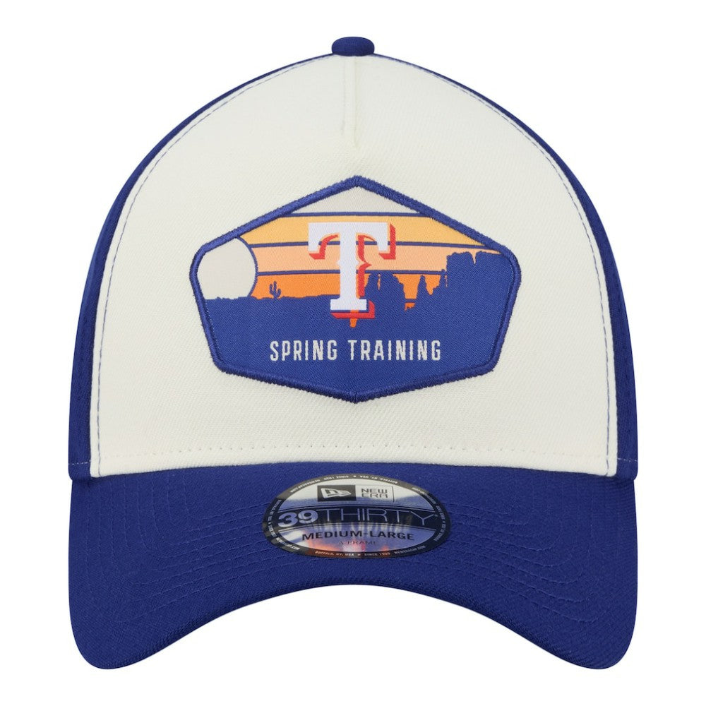 Texas Rangers New Era 2026 Spring Training Fan Pack Gradient 39THIRTY Flex Hat - Stone Hats