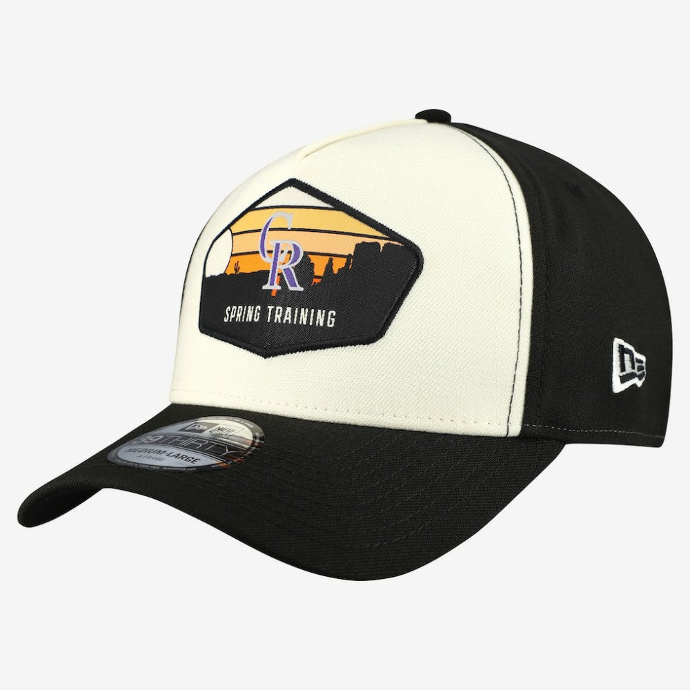 Colorado Rockies New Era 2026 Spring Training Fan Pack Gradient 39THIRTY Flex Hat - Stone Hats