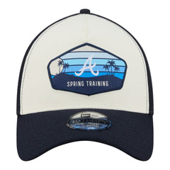 Atlanta Braves New Era 2026 Spring Training Fan Pack Gradient 39THIRTY Flex Hat - Stone Hats