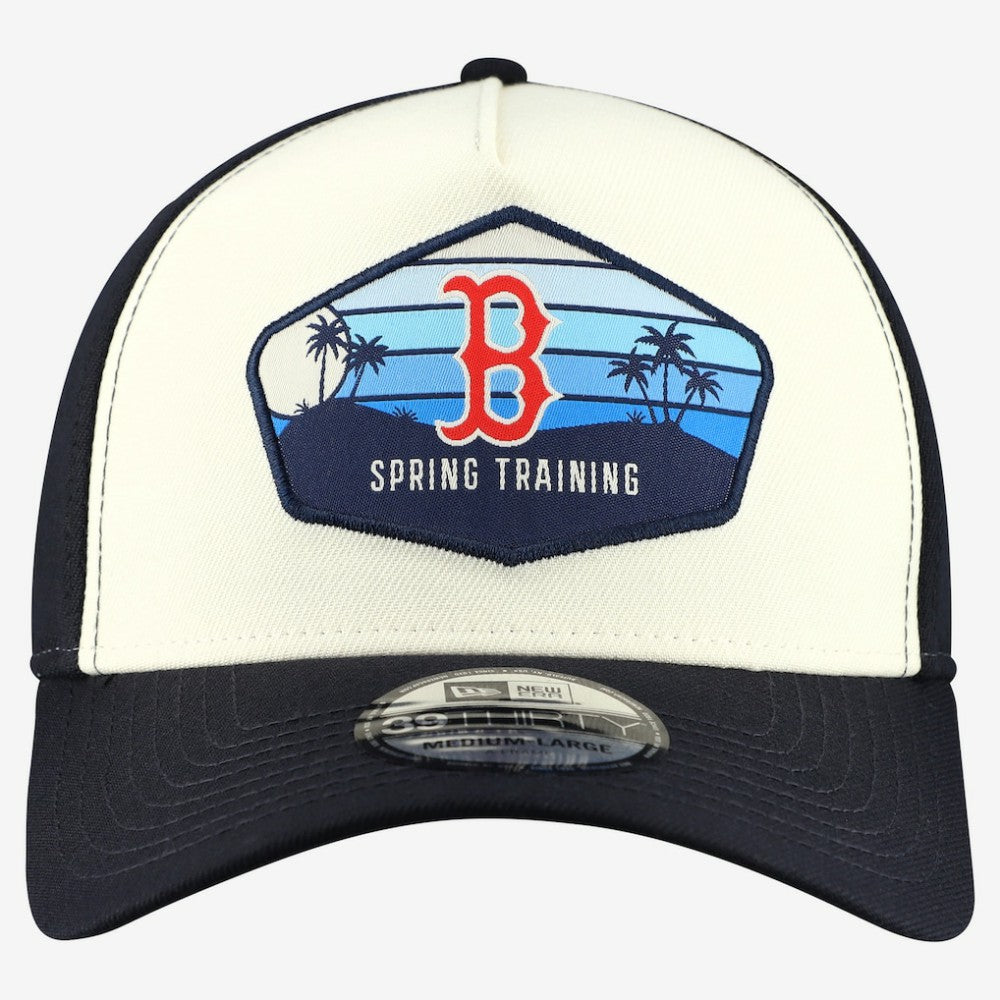 Boston Red Sox New Era 2026 Spring Training Fan Pack Gradient 39THIRTY Flex Hat - Stone Hats