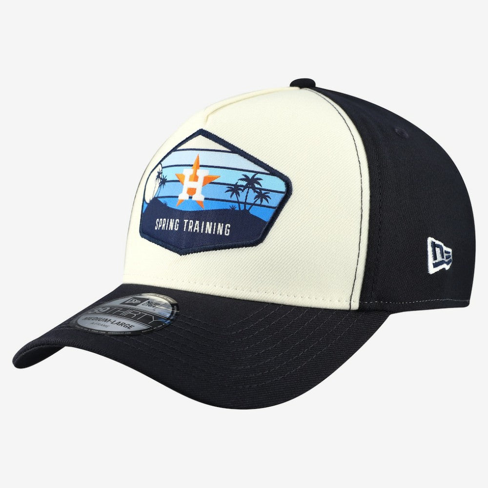 Houston Astros New Era 2026 Spring Training Fan Pack Gradient 39THIRTY Flex Hat - Stone Hats