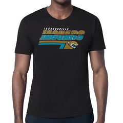 Jacksonville Jaguars Starter Logo Push Graphic T-Shirt Black