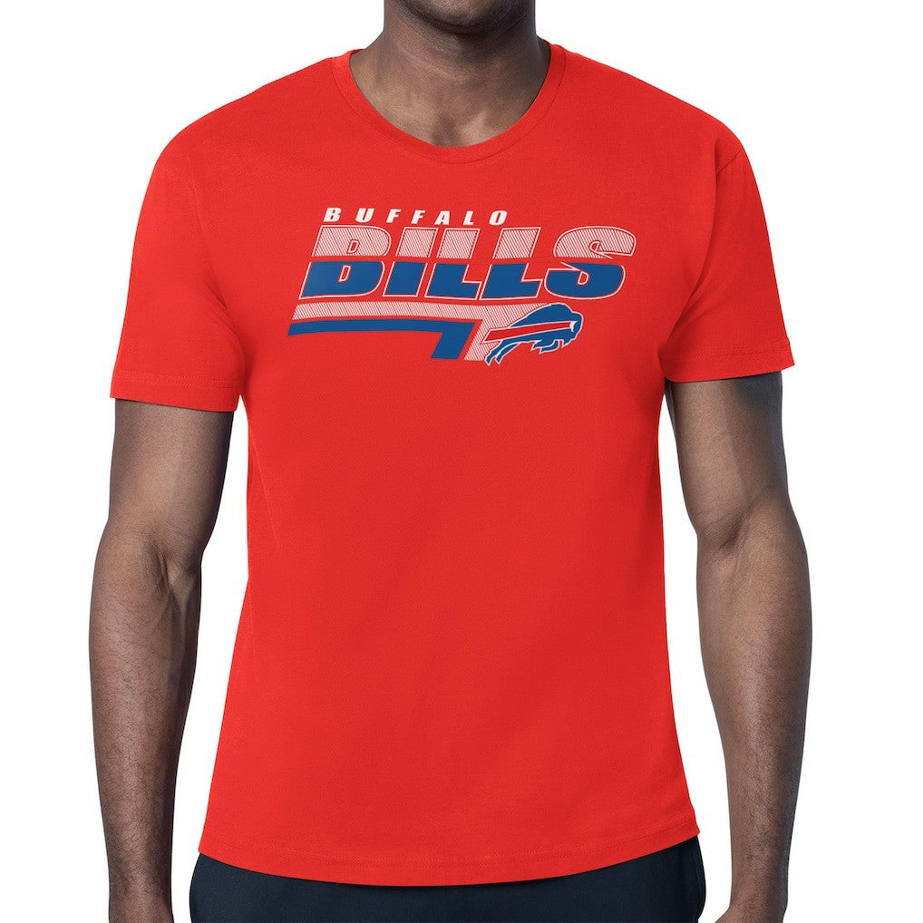 Buffalo Bills Starter Logo Push Graphic T-Shirt Red