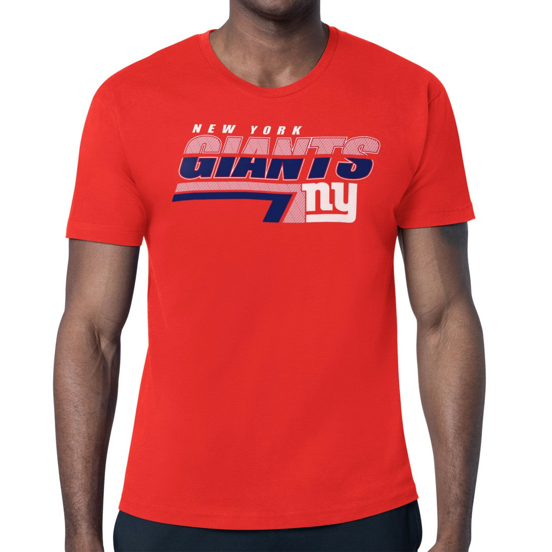 New York Giants Starter Logo Push Graphic T-Shirt Red