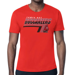 Tampa Bay Buccaneers Starter Logo Push Graphic T-Shirt Red