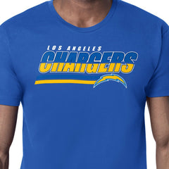 Los Angeles Chargers Starter Logo Push Graphic T-Shirt Royal