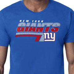 New York Giants Starter Logo Push Graphic T-Shirt Royal