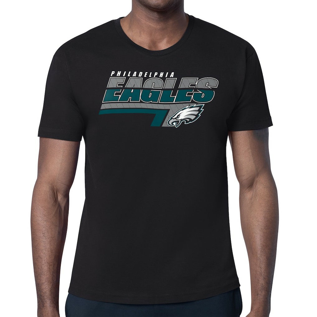 Philadelphia Eagles Starter Logo Push Graphic T-Shirt Black