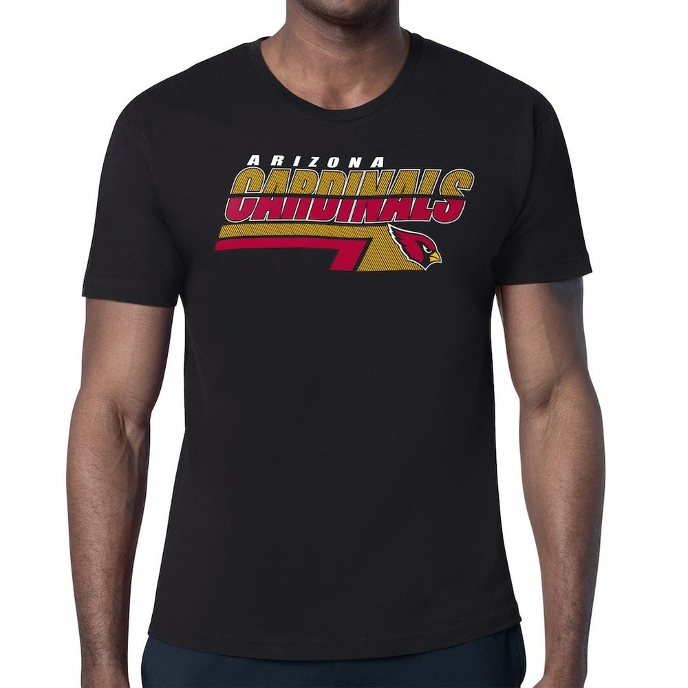 Arizona Cardinals Starter Logo Push Graphic T-Shirt Black