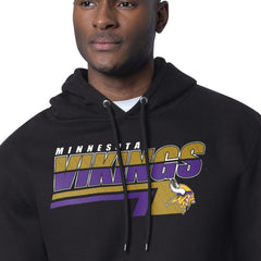 Minnesota Vikings Starter Logo Push Graphic Hoodie Black