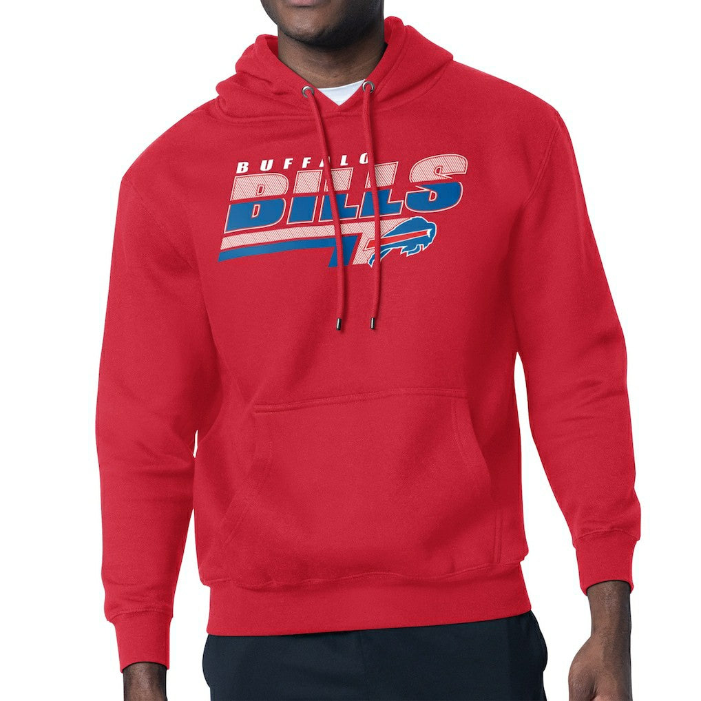 Buffalo Bills Starter Logo Push Graphic Hoodie Red