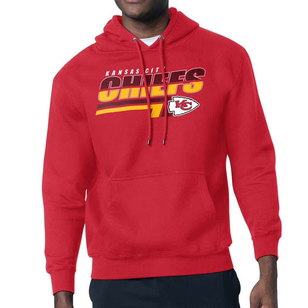 Kansas City Chiefs Starter Logo Push Graphic Hoodie Red