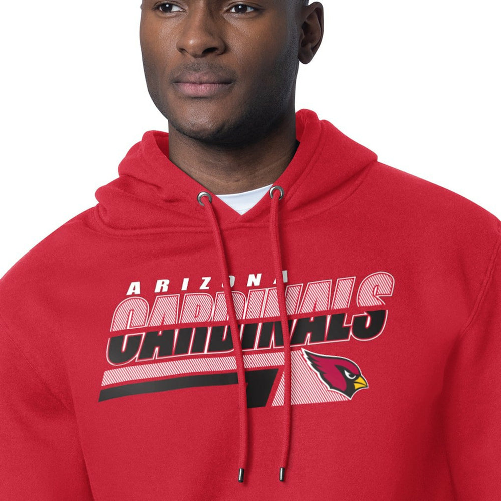 Arizona Cardinals Starter Logo Push Graphic Hoodie Cardinal