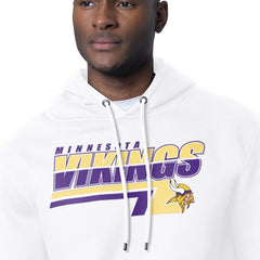 Minnesota Vikings Starter Logo Push Graphic Hoodie White