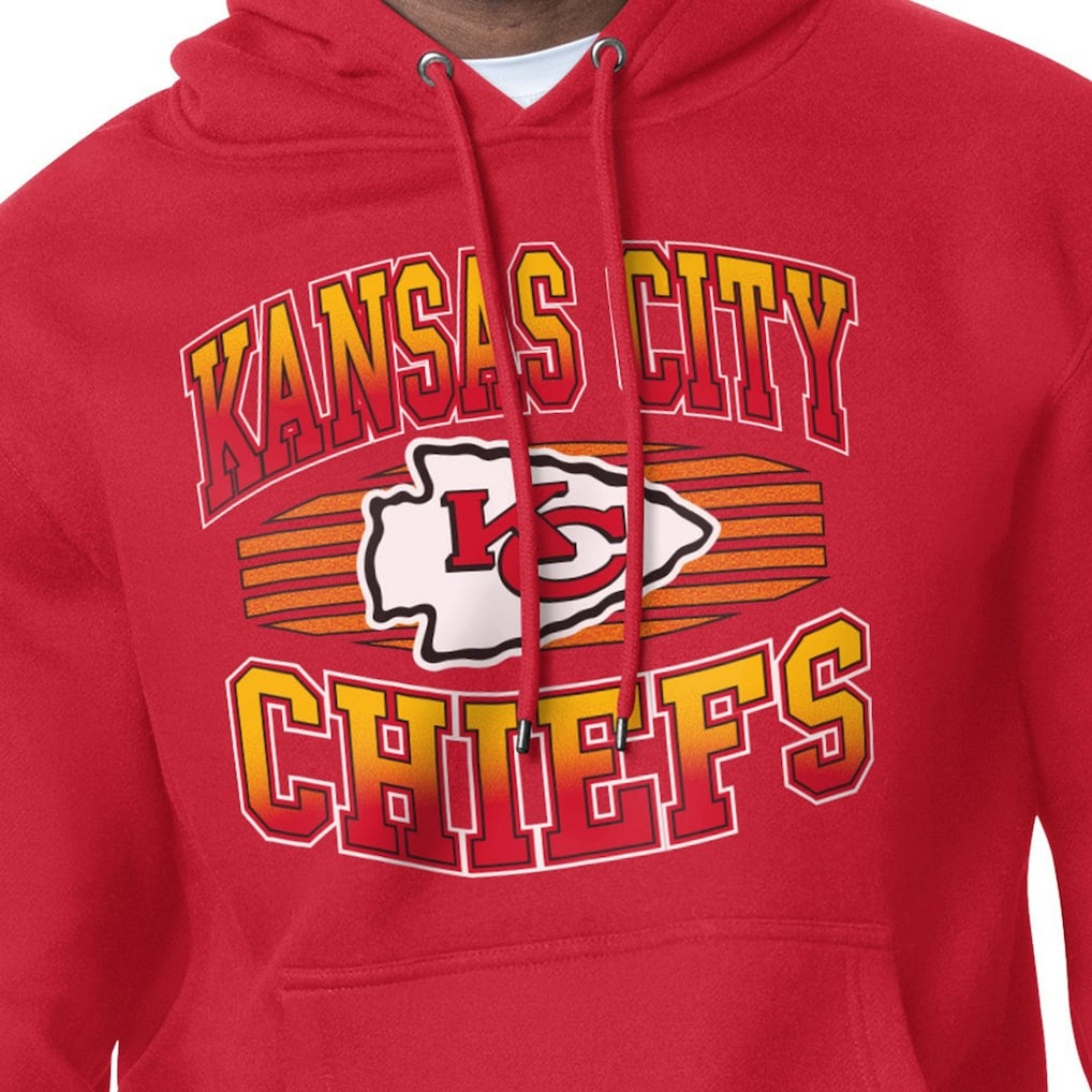 Kansas City Chiefs Starter Team Grit Graphic Hoodie Red
