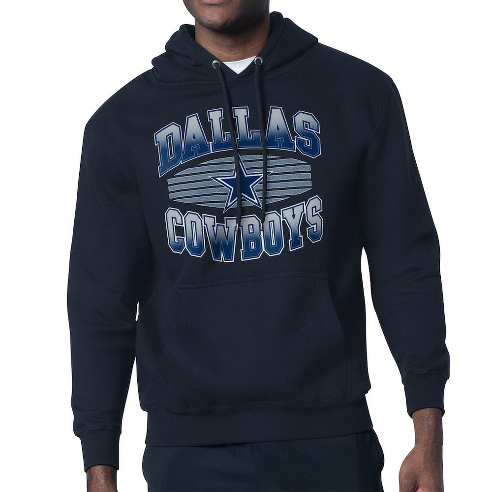 Dallas Cowboys Starter Team Grit Graphic Hoodie Navy