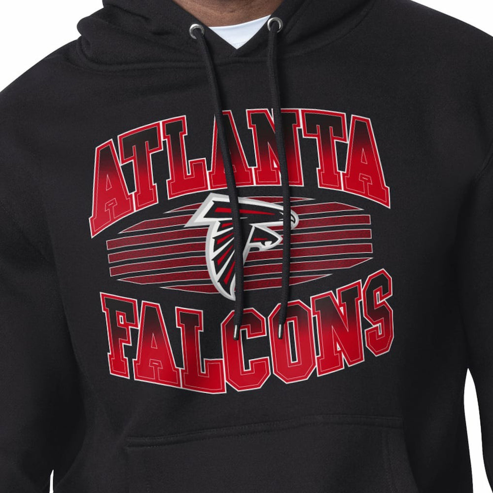 Atlanta Falcons Starter Team Grit Graphic Hoodie Black