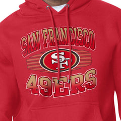 San Francisco 49ers Starter Team Grit Graphic Hoodie Scarlet