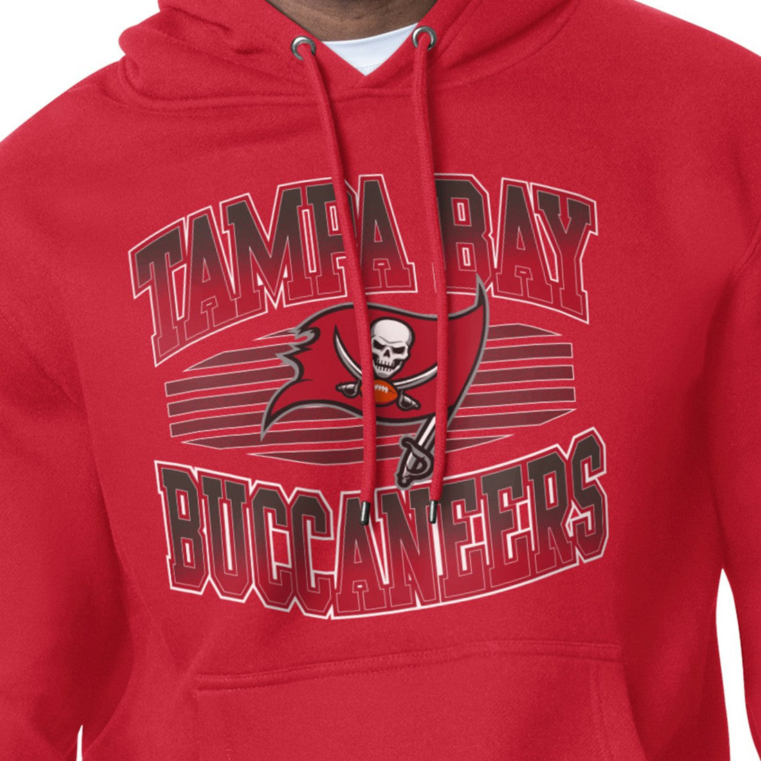 Tampa Bay Buccaneers Starter Team Grit Graphic Hoodie Red