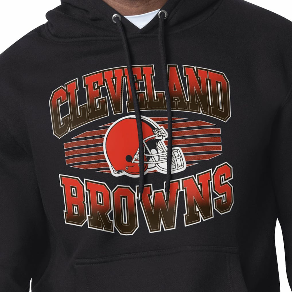 Cleveland Browns Starter Team Grit Graphic Hoodie Black