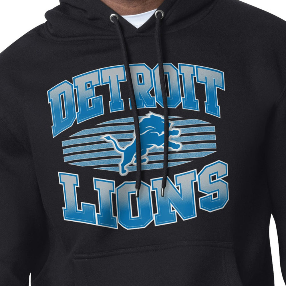 Detroit Lions Starter Team Grit Graphic Hoodie Black