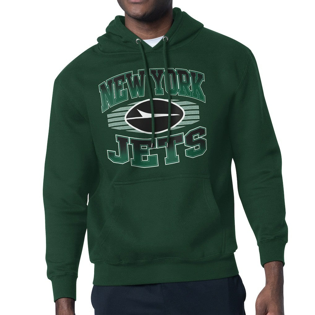 New York Jets Starter Team Grit Graphic Hoodie Green