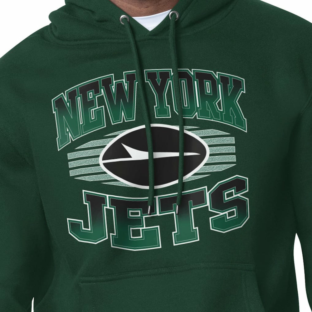 New York Jets Starter Team Grit Graphic Hoodie Green