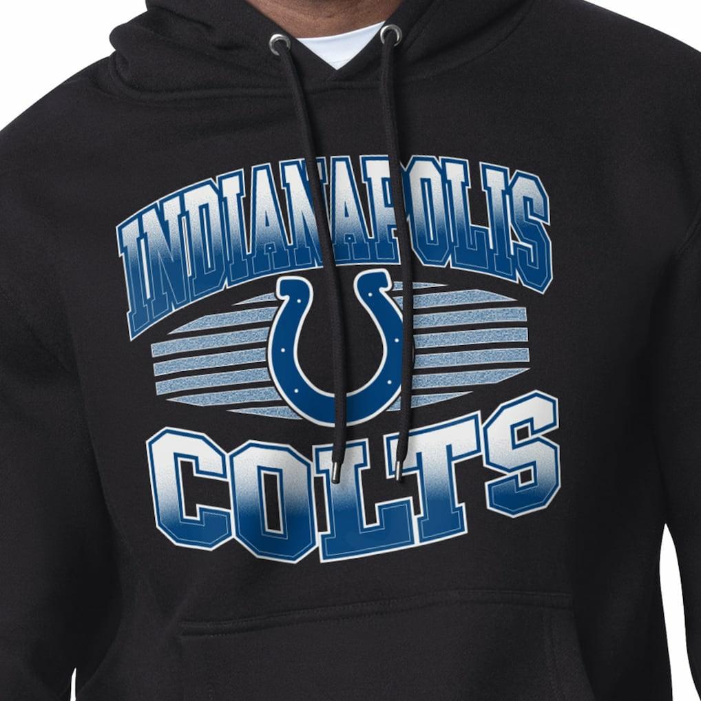 Indianapolis Colts Starter Team Grit Graphic Hoodie Black