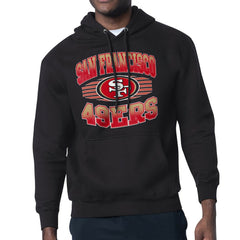 San Francisco 49ers Starter Team Grit Graphic Hoodie Black