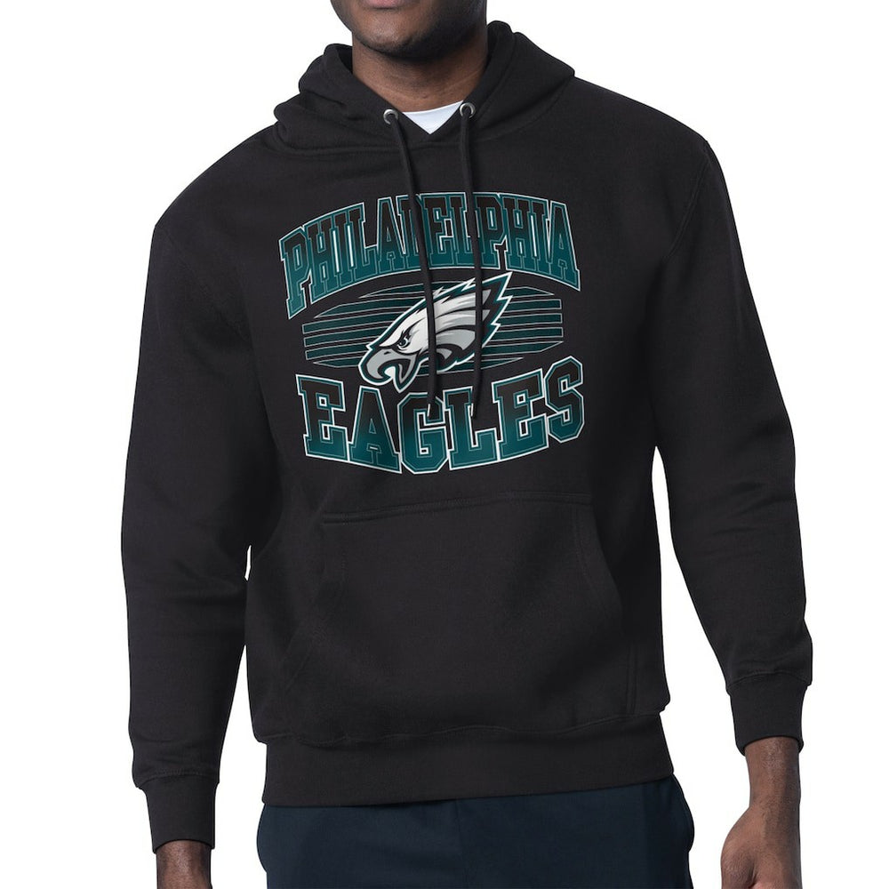 Philadelphia Eagles Starter Team Grit Graphic Hoodie Black