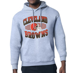 Cleveland Browns Starter Team Grit Graphic Hoodie Heather Gray