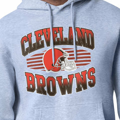 Cleveland Browns Starter Team Grit Graphic Hoodie Heather Gray