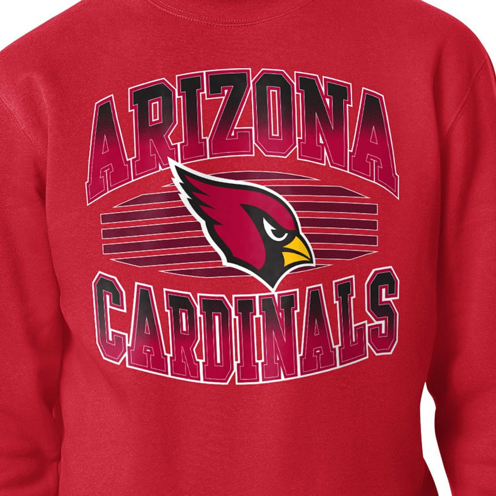 Arizona Cardinals Starter Team Grit Graphic Fleece Pullover Sweatshirt Cardinal
