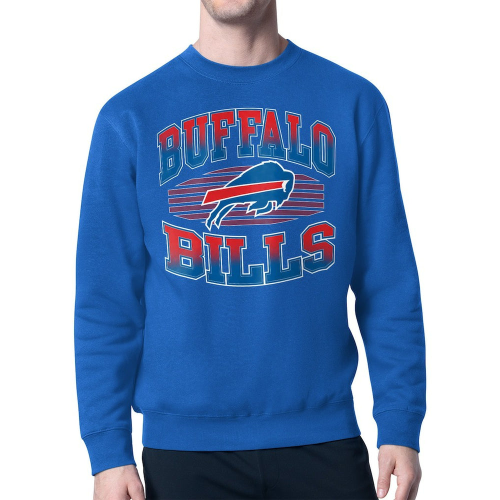 Buffalo Bills Starter Team Grit Graphic Fleece Pullover Sweatshirt Royal