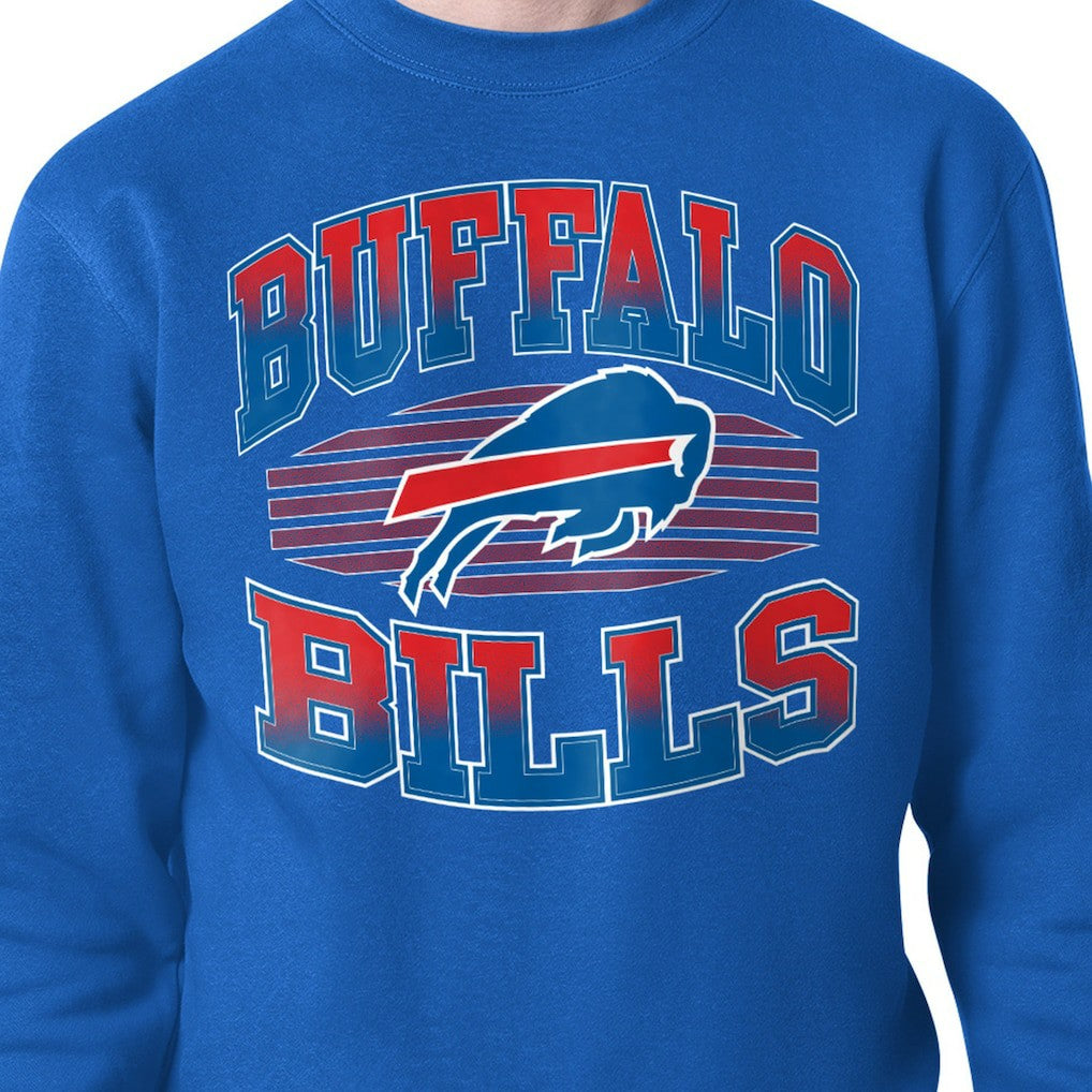 Buffalo Bills Starter Team Grit Graphic Fleece Pullover Sweatshirt Royal