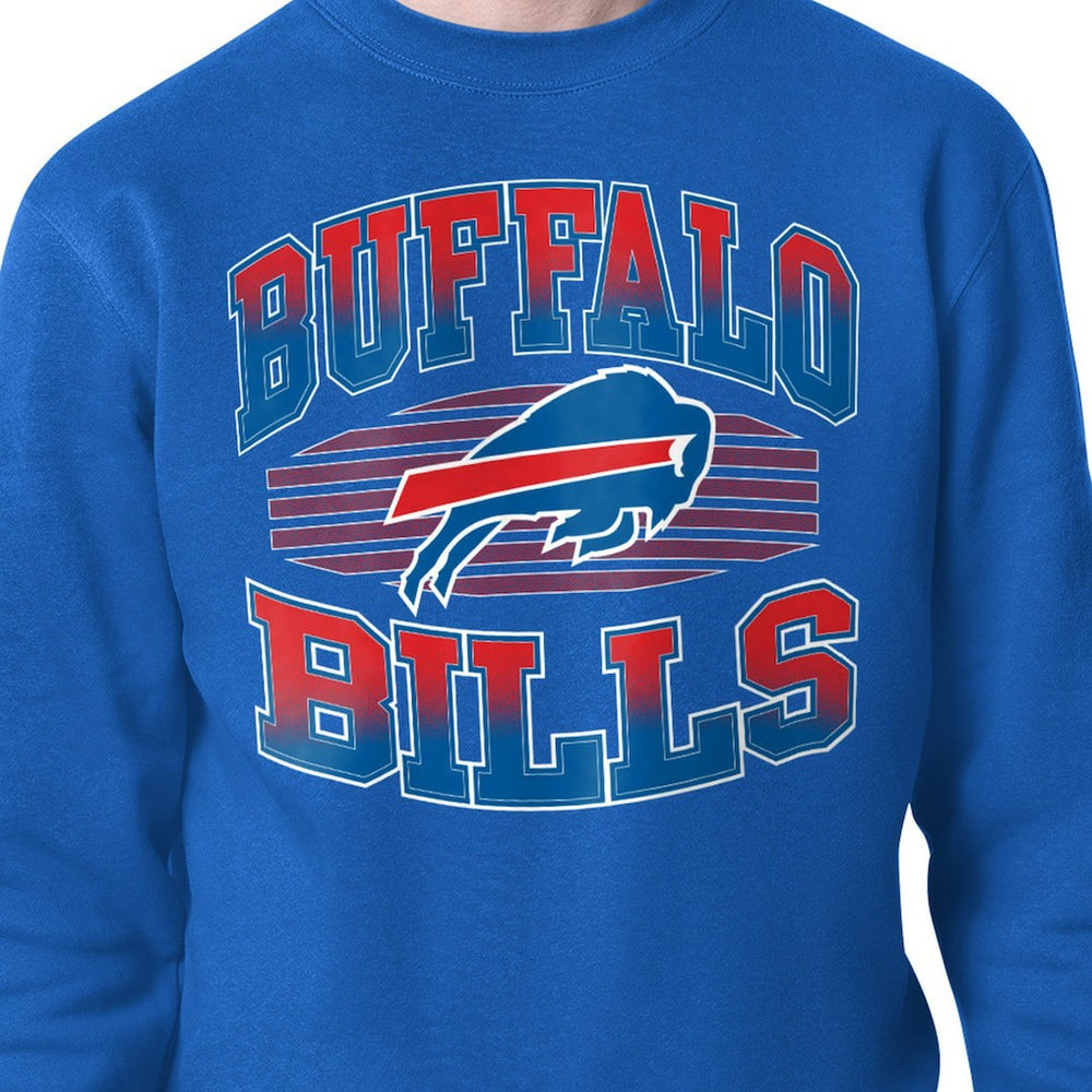 Buffalo Bills Starter Team Grit Graphic Fleece Pullover Sweatshirt Royal