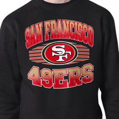 San Francisco 49ers Starter Team Grit Graphic Fleece Pullover Sweatshirt Black