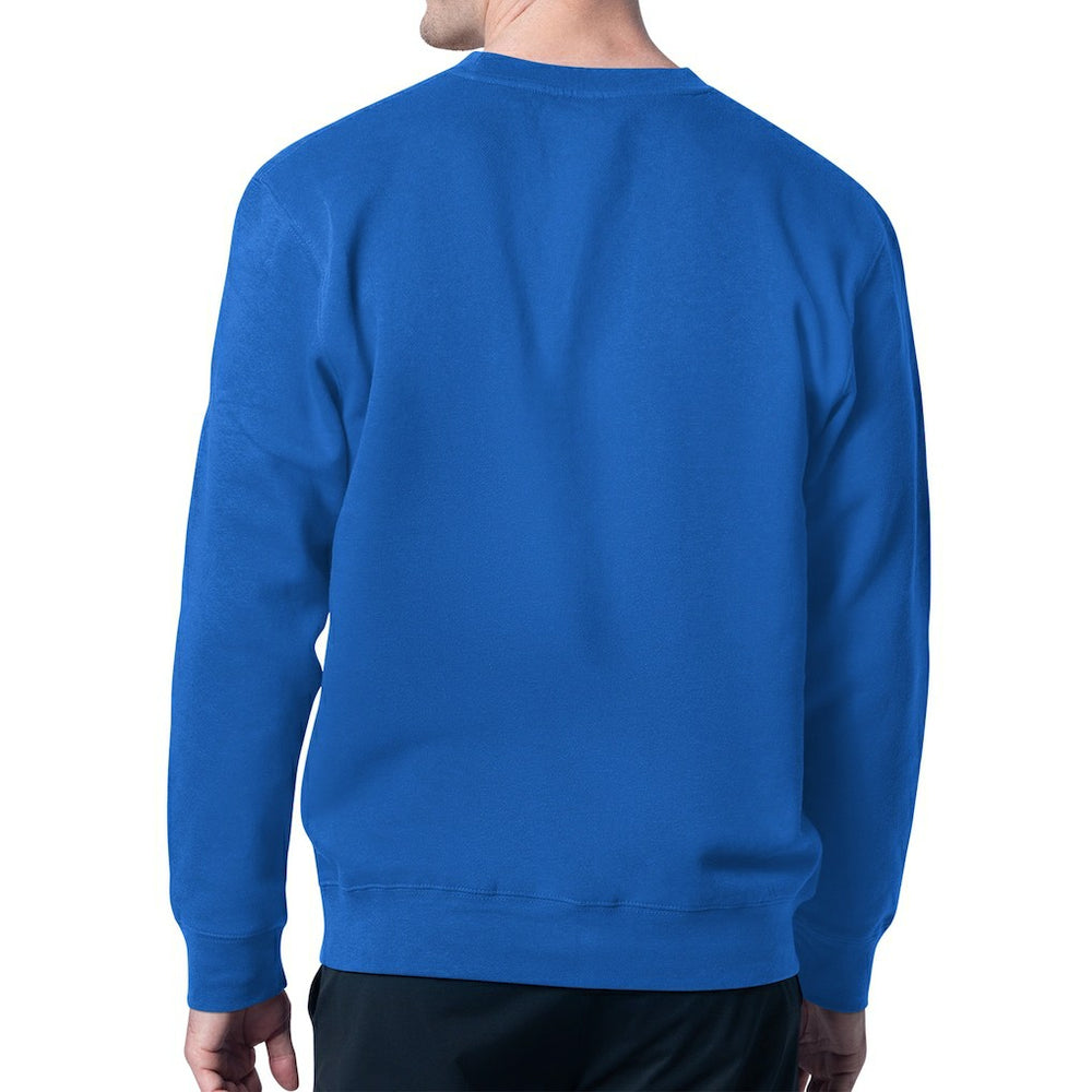 Los Angeles Chargers Starter Team Grit Graphic Fleece Pullover Sweatshirt Royal