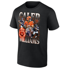 Caleb Williams Chicago Bears Notorious Graphic T-Shirt Black