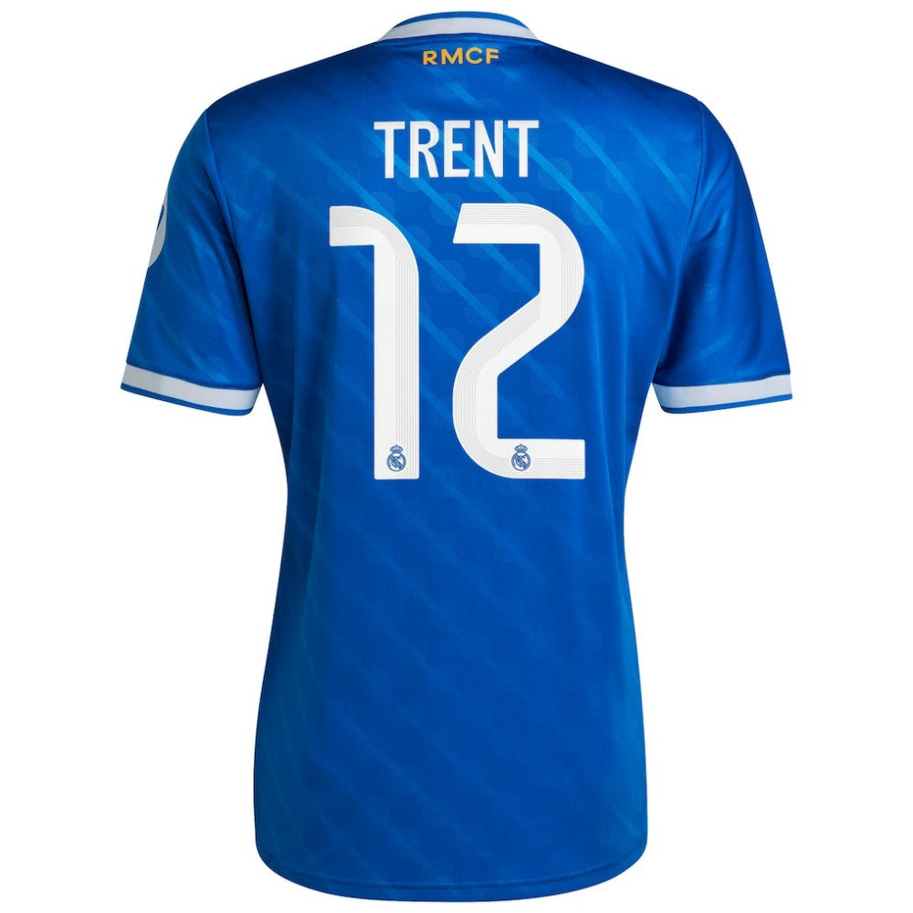 Trent Alexander-Arnold Real Madrid 2025/26 Third Replica Player Jersey Blue