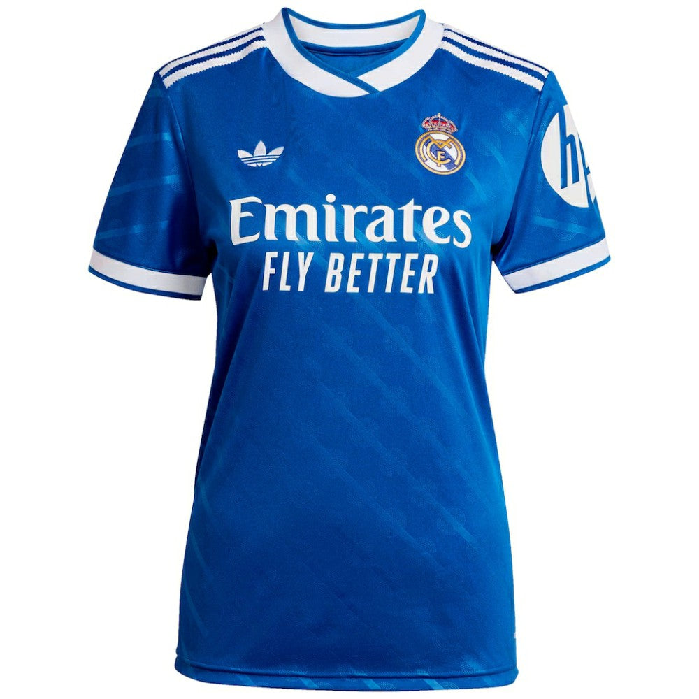 Vinicius Junior Real Madrid Women's 2025/26 Third Replica Player Jersey Blue shop