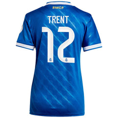 Trent Alexander-Arnold Real Madrid Women's 2025/26 Third Replica Player Jersey Blue sale