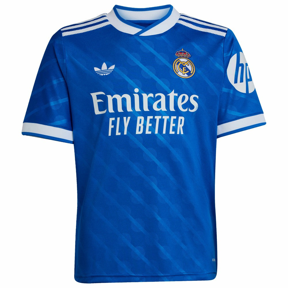 Jude Bellingham Real Madrid Youth 2025/26 Third Replica Player Jersey Blue