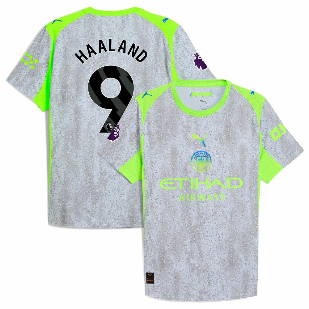 Manchester City 2025/26 Third Jersey Green/Neon Green