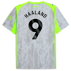 Manchester City 2025/26 Third Replica Jersey Green/Neon Green