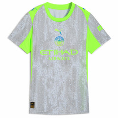 Manchester City Women's 2025/26 Third Replica Jersey Green/Neon Green