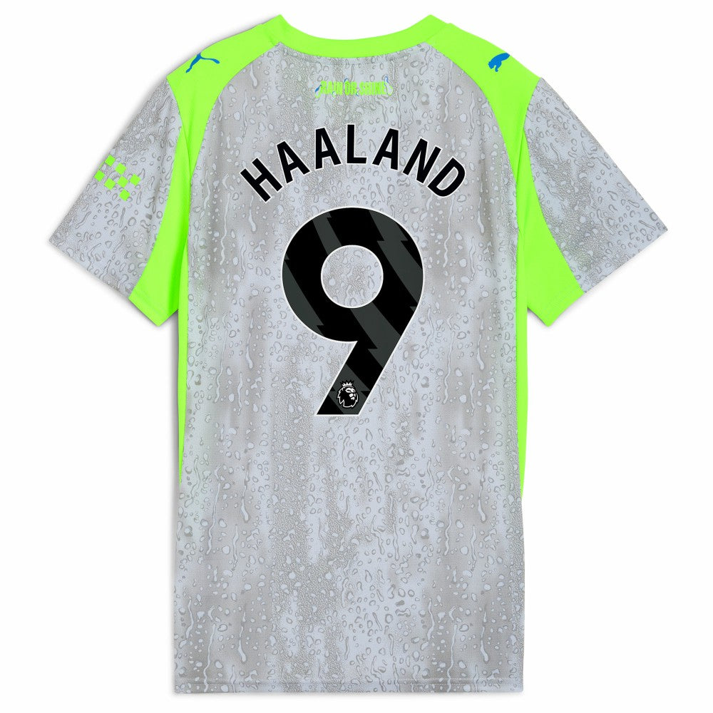 Manchester City Women's 2025/26 Third Replica Jersey Green/Neon Green