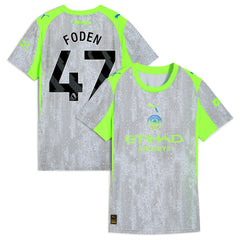 Manchester City Women's 2025/26 Third Replica Jersey Green/Neon Green sale