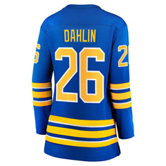 NHL Rasmus Dahlin Buffalo Sabres Fanatics Women's Home Captain Patch Breakaway Jersey - Royal