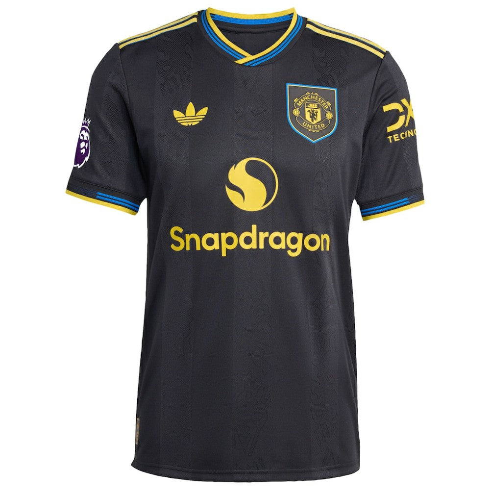 Mason Mount Manchester United 2025/26 Third Player Jersey Black